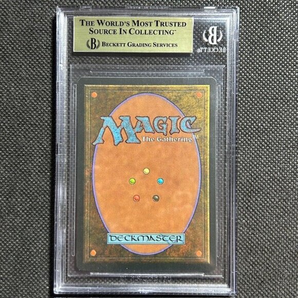 1995 MTG Magic The Gathering Chronicles Vaevictis Asmadi Rare BGS 9.5 Gem Mint - Picture 3 of 3